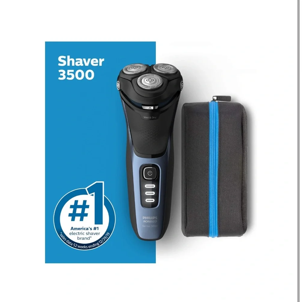 Philips Norelco Shaver 3500 S3212/82, Storm‎ Gray, 1 Count